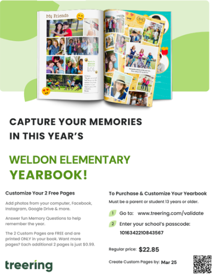  WES 23-24 Yearbook Information